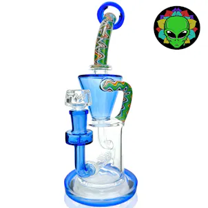 Photo of AFM Glass TX617 Recycler Bong - 11in
