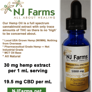 Product image for Full Spectrum Organic Hemp CBD Oil - Morning-Time Citrus - 1000MG