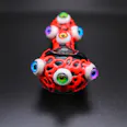 Glow-in-the-dark Glass Eyeball Pipe