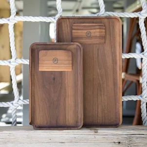 Photo of MARLEY NATURAL LARGE ROLLING TRAY