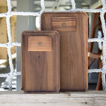 Photo of MARLEY NATURAL LARGE ROLLING TRAY