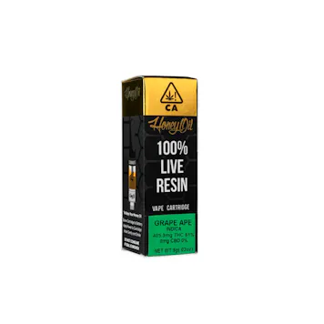 Photo of Grape Ape Live Resin Vape Cartridge