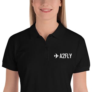 Photo of ✈A2FLY Embroidered Women's Polo Shirt