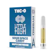 Product image for Little High - THC-O Hybrid - Sour Space Candy - 1 Gram Cart