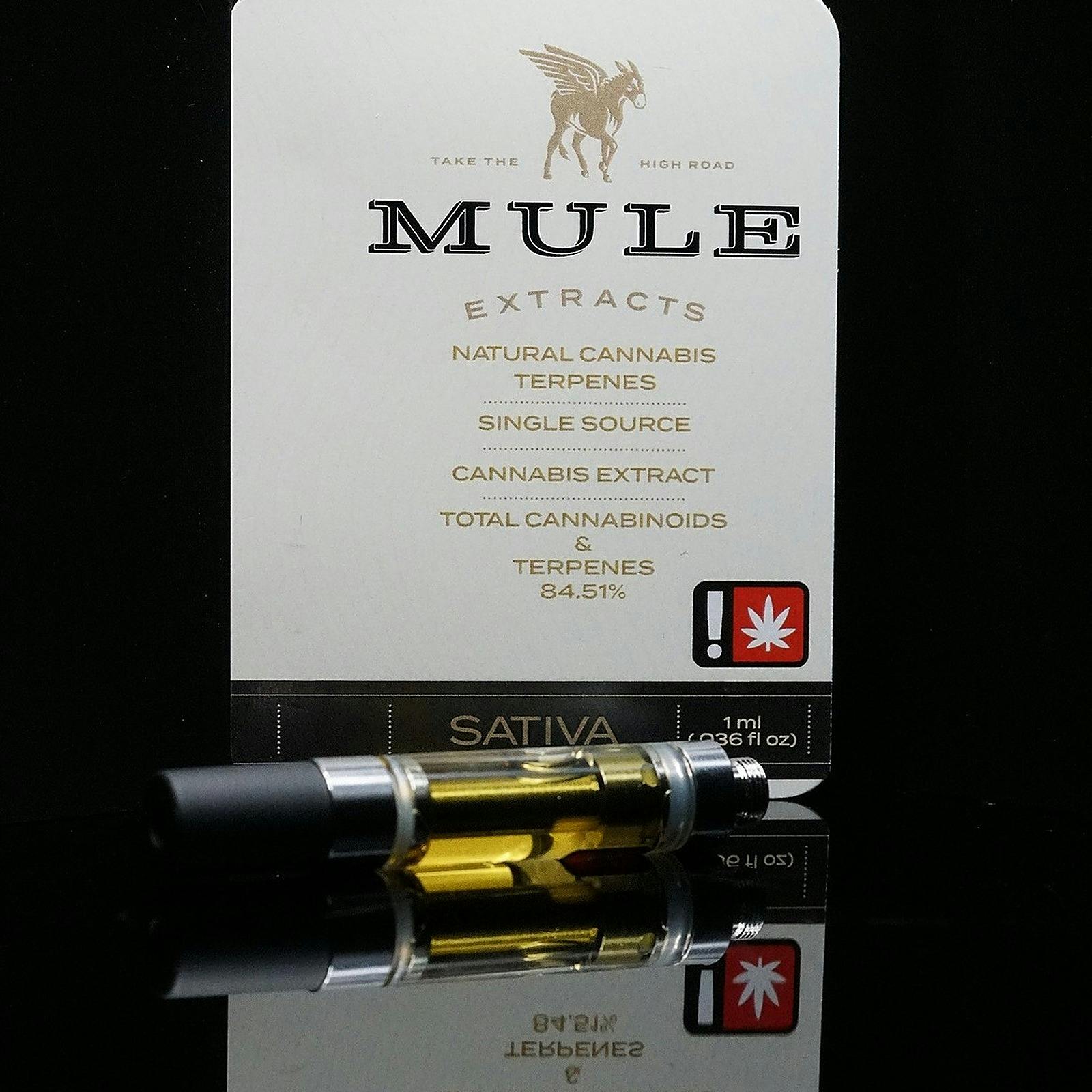 Mule Extracts 1g Cart Live Resin Hash Herer 76 Leafly