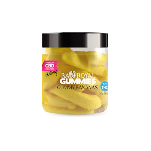 Photo of R.A. Royal Gummies: CBD Banana Gummy Jar (600 MG)