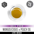 Product image for Mangolicious x Peach OG Live Resin Sugar Sauce 2 Gram