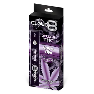 Photo of Cloud 8 - Delta 8 - Grape Ape - 1ML Disposable