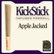 Product image for 1.0g Kick Stick Infused Pre-Roll Apple Jacked Indica