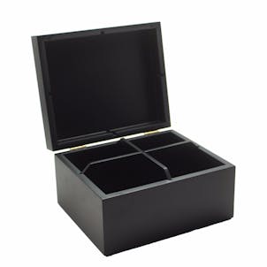 Photo of Golden Leaf Wooden Stash Box
