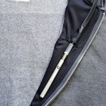 Photo of Classic Full-Zip Hoodie, Heavyweight Cotton, Long-Sleeve, Charcoal