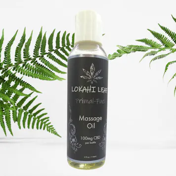 Photo of LOKAHI LEAF-Primal Fuel Massage Oil CBD 100 mg