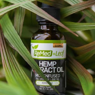 Photo of 500MG Hemp Extract CBD Oil by ReMed Leaf