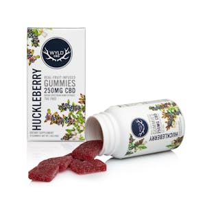 Photo of Huckleberry CBD Gummies | 250mg | 10-pack