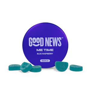 Photo of Me Time Blue Raspberry Gummies 100mg (10ct)