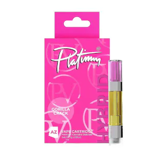 Photo of Platinum Vape Gorilla Crack (Hybrid) 510 Thread Cartrige 1g