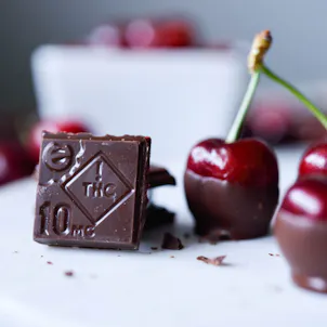 Photo of 10:1 Black Cherry CBD Chocolate Bar 110mg