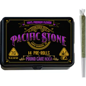 Photo of Pacific Stone | Pound Cake Indica Pre-Rolls 14pk (7g)