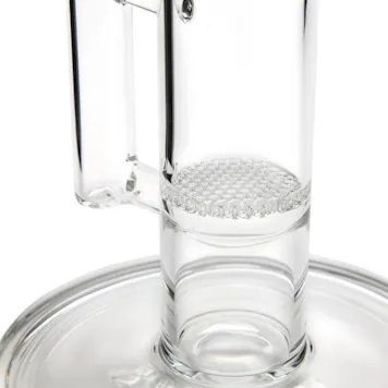 Photo of Grav 16” Straight Tube Honeycomb Perc Water Pipe