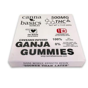 Photo of GANJA GUMMIES 500MG - CANNA BASICS