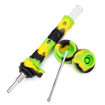 Photo of Glass Nectar Collector With Silicone Cover