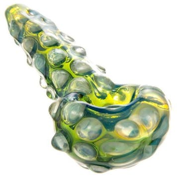 Photo of "Green and Blue Scaled" Hand Pipe