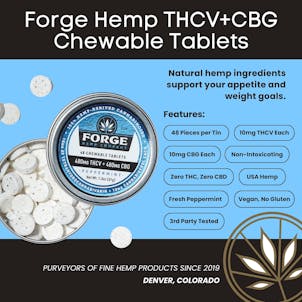Photo of THCV + CBG Chewable Tablets – Peppermint