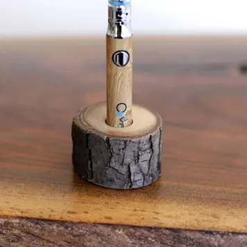 Photo of Vape Pen Stands - Handcrafted Natural Wood