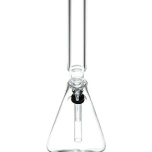 Photo of 11" Beaker with Clear Glass Hooked Horn