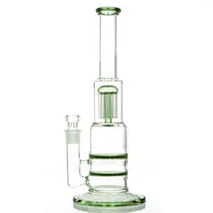 Photo of 15" Double Honeycomb Perc to 9-Arm Tree Perc Water Pipe