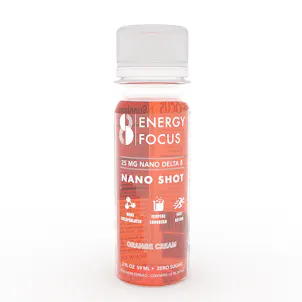 Photo of Do Eight Nano Shot (Energy + Focus) - 25 MG Delta 8 - Orange Cream
