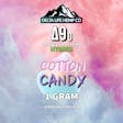 Product image for Cotton Candy Delta 9o Live Resin 1 Gram Hybrid Disposable Vape