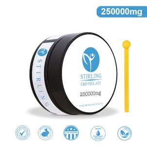 Photo of 250000MG Pure CBD Isolate – Purest CBD Available – 99.6% CBD Powder – Purity Tested – 0.0% THC