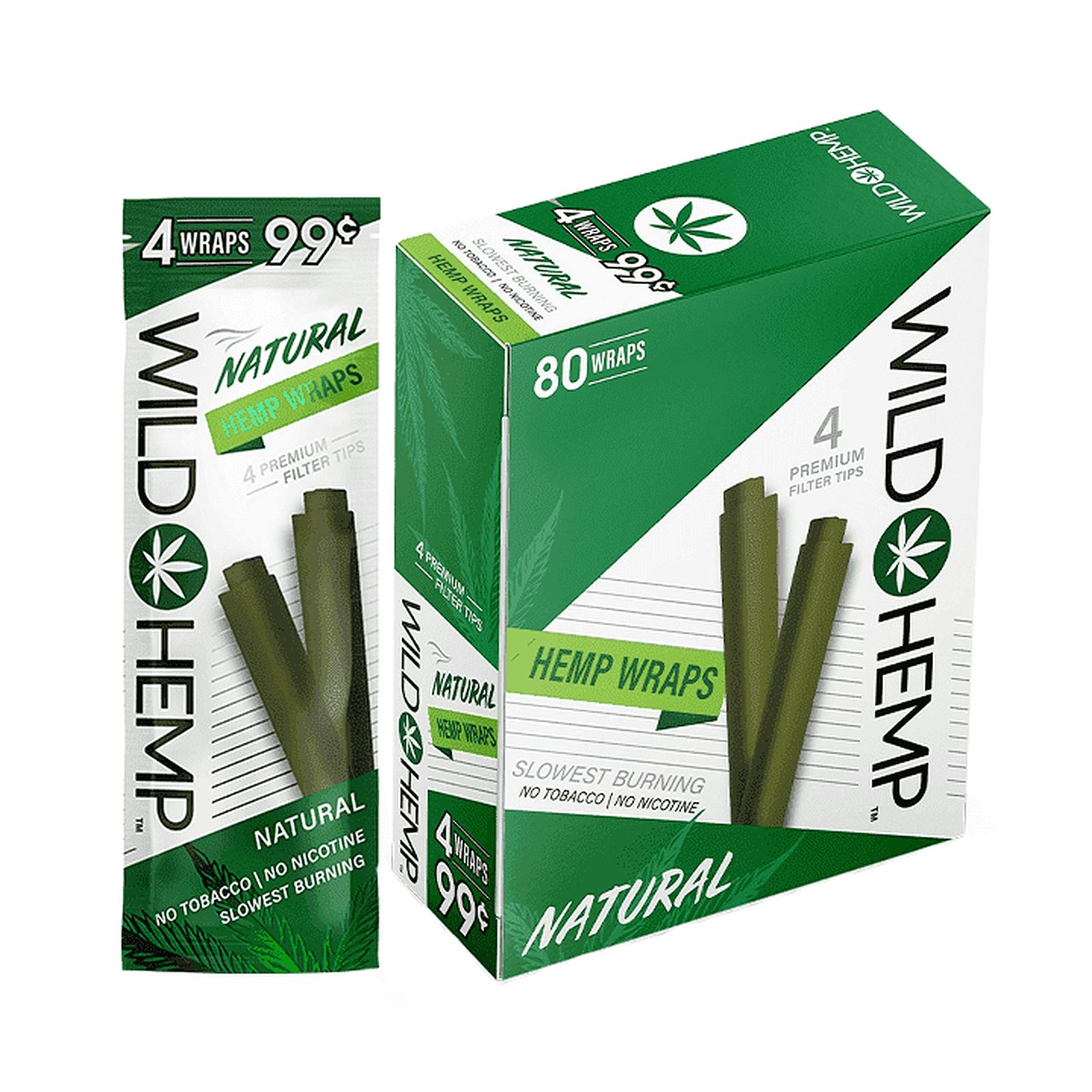 Wild Hemp Wild Hemp Wrap (Natural Flavor) Leafly