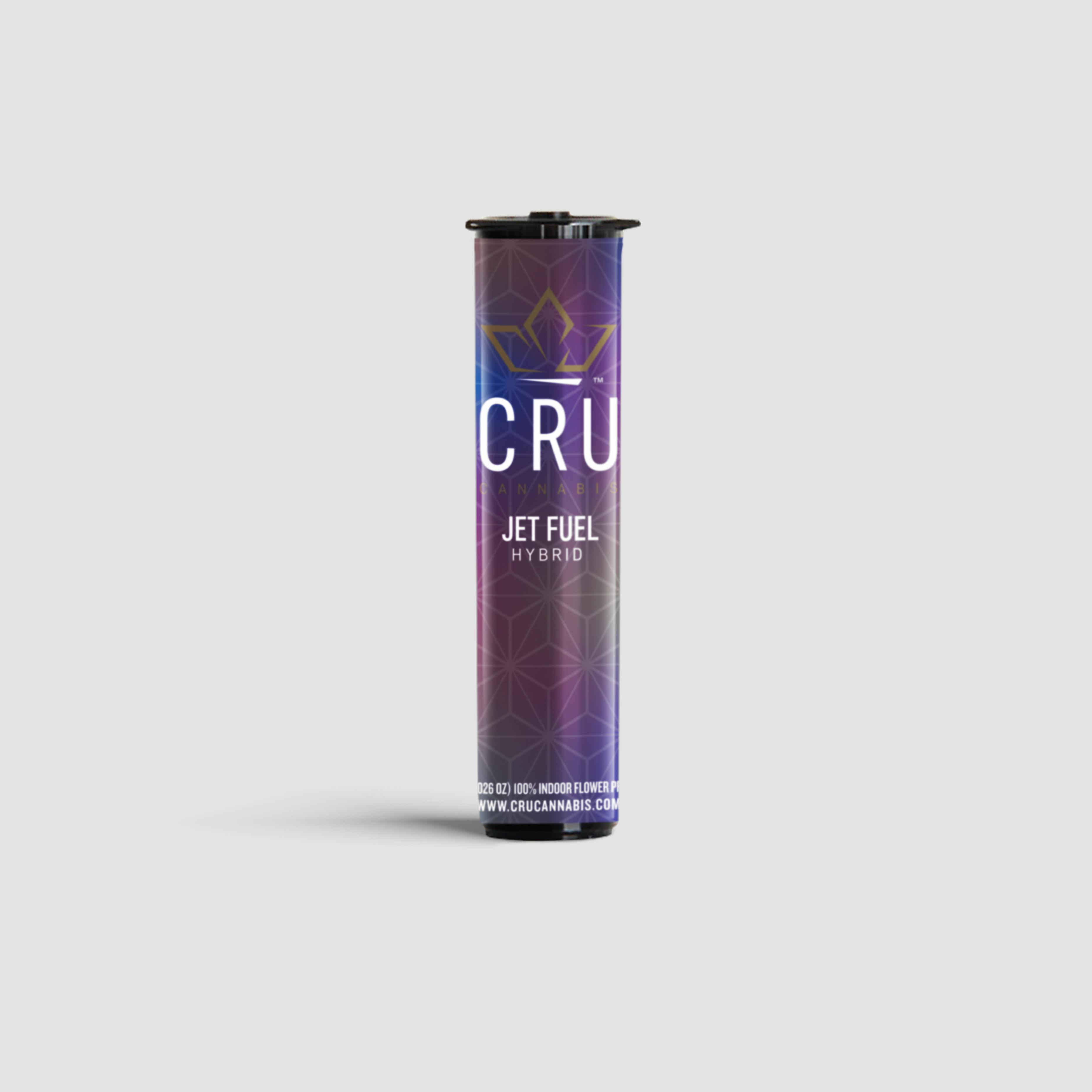 Cru Cannabis Jet Fuel 75g Hybrid Pre Roll Leafly