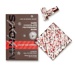 Photo of Dark Chocolate Peppermint Bark