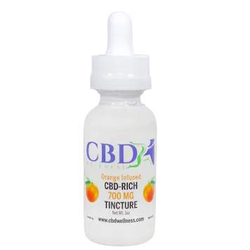 Photo of CBD Wellness 700mg CBD-Rich 1oz Orange Tincture
