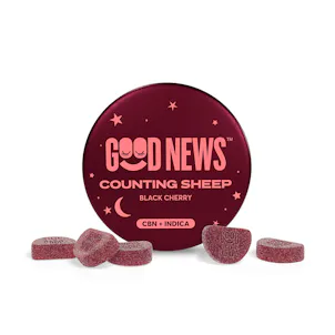 Photo of Counting Sheep Black Cherry Gummies with CBN