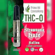 Product image for Primo Hit Strawnana Haze THC-O Vape Cartridges (Sativa)