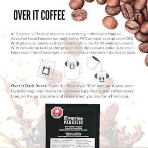 Photo of Over It Organic Coffee - 10mg Rapid Nano THC