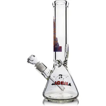 Photo of 14" Heavy 9mm Beaker Bong, by ICON Glass