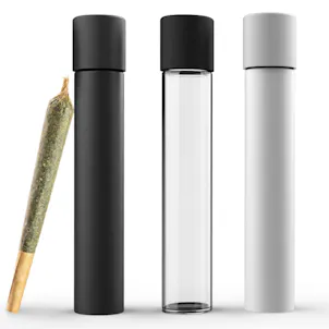 Photo of Glass Pre Roll Joint Tube with Direct Print