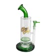Product image for 11" Rap Brown Flower Bubbler