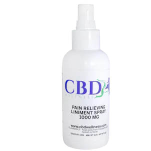 Photo of CBD Wellness 4oz 1000mg Original Topical Liniment Spray