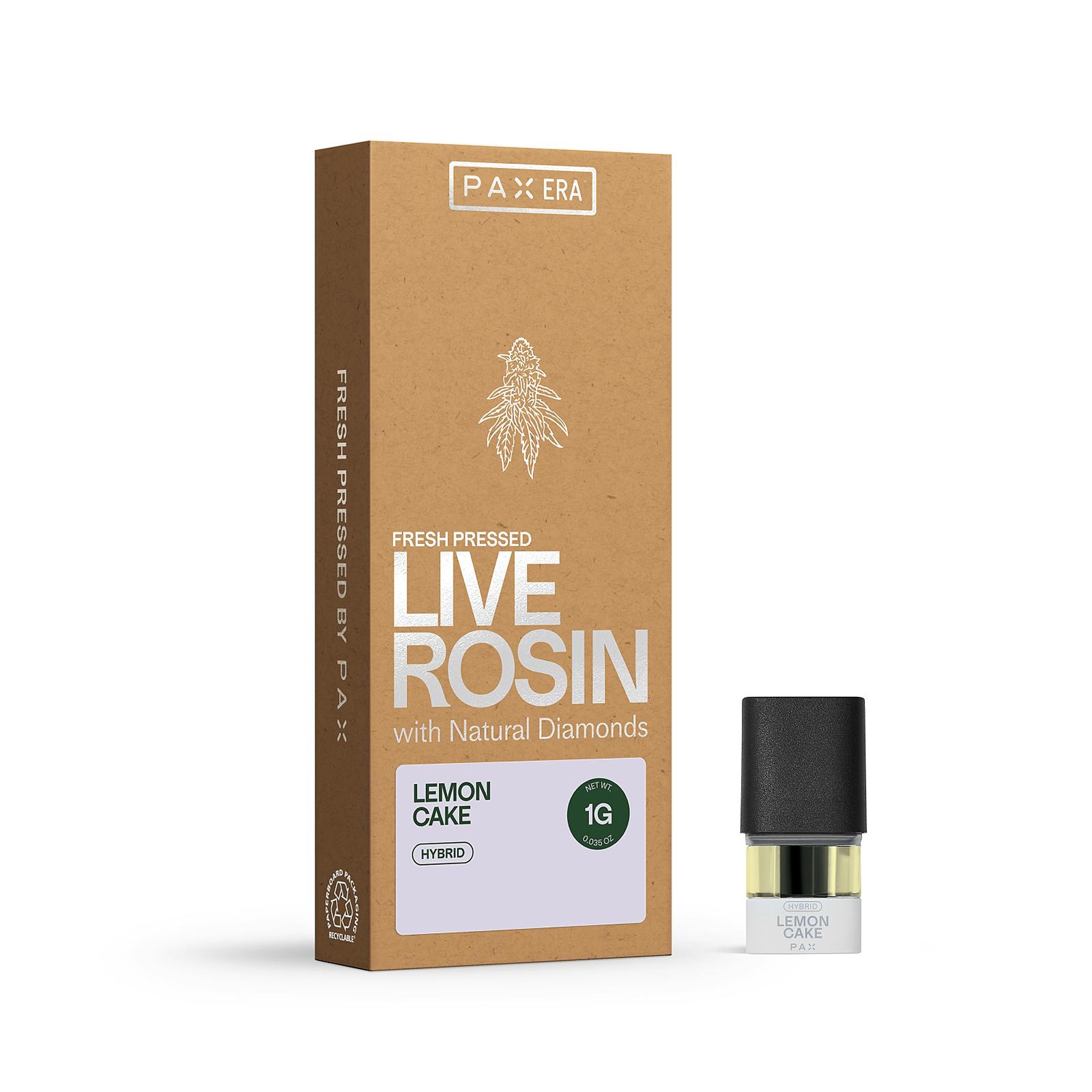 PAX® 1g PAX Live Rosin Lemon Cake Leafly