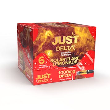 Photo of Delta 8 Cartridges 6 Pack Solar Flare Lemonade