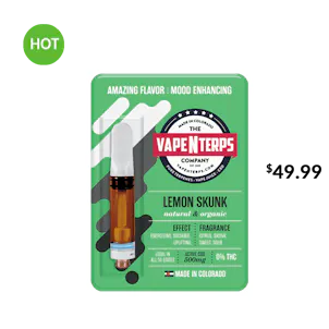 Photo of 500MG LEMON SKUNK CBD VAPE CARTRIDGE