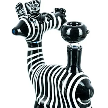 Photo of 6" Zak the Zebra" Bong