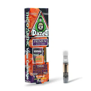 Photo of Orange Push Pop Delta 8 THC-O Vape Cartridge — 1 Gram