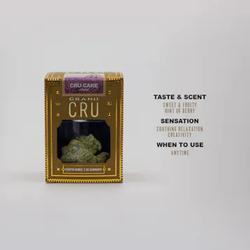 Photo of CRU Cake GRAND CRU 3.5G Hybrid Flower